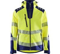 Blakläder® Veste Softshell High Vis 4491 2513 en plusieurs coloris, Couleur:jaune haute visibilité/bleu marine, Taille:XL