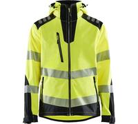 Blakläder veste softshell robuste haute visibilité imperméable, couleur:jaune/noir, taille:S