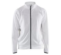 Blakläder Veste sweat avec fermeture éclair 3362 2526 en plusieurs couleurs, couleur:noir/rouge, taille:XS