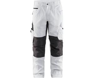 Blakläder Vêtements Pantalon stretch blanc/gris blanc/gris foncé Taille