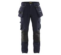 Blåkläder X1900 Pantalon De Travail 4 Directions Stretch 1998 - Bleu Marine/noir - Taille 58 (XXL)