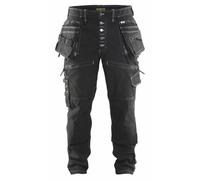 Blåkläder X1900 Pantalon De Travail Baggy Denim Stretch 1999 - Noir - Taille 56 (XL)