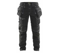 Blåkläder X1900 Pantalon De Travail Denim Stretch 1990 - Noir - Taille 48 (M)