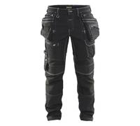 Blåkläder X1900 Pantalon De Travail En Denim Stretch 1990 - Noir - Taille 44 (XS)