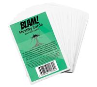 BLAM! Mostiky - 30 Films Adhésifs Double Face Compatibles HexaCatch(*) et Barricade(*) - Cartes de Glu Anti-Moustiques Tigres - 76x115 mm - sans Insecticide