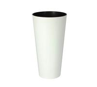 Blanc 15 cm TUBUS SLIM SHINE pot de fleur