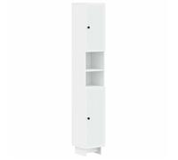 Blanc Armoire de Salle de Bain avec Étagère Ouverte EDE Blanc(VIDAXL)_36707