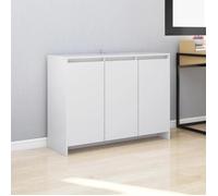 Blanc Buffet de rangement - Vitrine bahut - armoire console Pour cuisine, Blanc 102 x 33 x 75cm - Bois d'ingénierie 2815946
