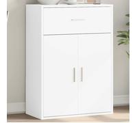 Blanc Buffet de rangement - Vitrine bahut - armoire console Pour cuisine, blanc 60 x 30 x 84cm - Bois d'ingénierie 7408297