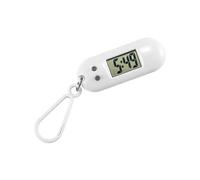 (Blanc) Horloge créative électronique lumineuse numérique montre de poche montre électronique montre
