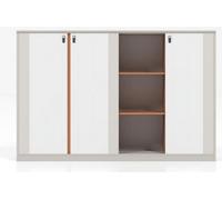 Blanc moderne Commode de bureau Solution parfaite pour les dossiers et les accessoires de bureau