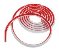 Blanc Moulure Murale Adhésive Flexible en PVC pour Bord de Carrelage | Autoadhésive, Facile à Couper, Usage Polyvalent, pour Arête D’armoire et Bord de Carrelage
