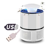 Blanc Moustiques Tueur de Moustiques Non Toxique Piège Anti-Moustique USB UV Attirer d'inhalateur de Moustique Lampe Maison/l'extéri