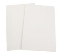 Blanc Panneau Isolant Ignifuge 2 Pièces en Fibre Céramique | Feuille Réfractaire, Installation Polyvalente, Sécurité Renforcée, pour Poêle à Granulés, Barbecue, Cheminée et Four