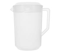 Blanc Pichet Gradué Boissons avec 5000ml Plastique en Couvercle
