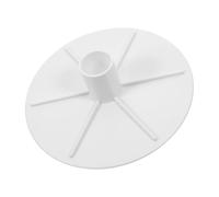 Blanc Plaque à Vide en ABS pour Skimmer de Piscine | Installation Facile, Adaptateur pour Skimmer, Pièce de Rechange, Finition Blanche Élégante, Usage Piscine Enterrée