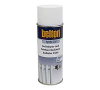 BLANC RADIATEUR Hte Température (BELTON) (Bombe Peinture 400 ml) - Peinture Auto K resistante Hautes températures entre 300 et 800 degrés C pour applications diverses.
