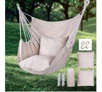 Blanc Siège hamac toile épaisse large pour chaise suspendue camping plage dortoir portable orange vert confortable durable