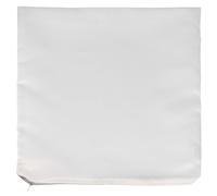 blanche - Forme carré - 100% polyester sensation coton - Dim. 45x45cm (à utiliser avec réf. TSPS010)