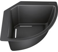 BLANCO 235866 Cuvette d'angle en plastique noir / Accessoires pour éviers / Égouttoir