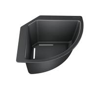 BLANCO 235866 Récipient d’Angle pour Aliments et Vaisselle 1 Pièce Noir 215 x 215 mm
