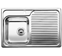Blanco 511125 | Évier de cuisine en acier inoxydable CLASSIC 40 S | Couleur/Finition : Acier poli