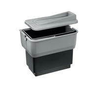 Blanco Poubelle sous évier Singolo 512880 – 14 l – Noir/Gris