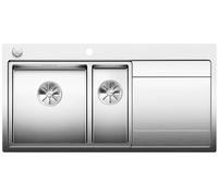 Blanco 521661 | Évier de cuisine en acier inoxydable DIVON II 6 S-IF | Couleur/Finition : Acier poli