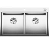 Blanco Évier Divon II 8-IF 86×51 cm acier inoxydable commande excentrique 521663