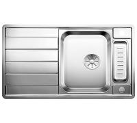 Blanco 522103 | Évier de cuisine en acier inoxydable AXIS III 5 S-IF | Couleur/Finition : Acier poli