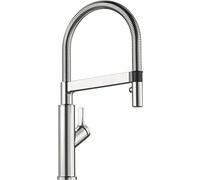 Blanco Solenta -s Mélangeur de cuisine 522407 levier droit, finition inox UltraResist
