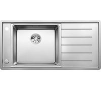 Blanco 523000 | Évier de cuisine en acier inoxydable ANDANO XL 6 S-IF | Couleur/Finition : Acier poli