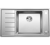 Blanco 523001 | Évier de cuisine en acier inoxydable ANDANO XL 6 S-IF Compact | Couleur/Finition : Acier poli