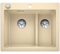 BLANCO 523702 Pleon 6 Split Silgranit PuraDur Bassin principal gauche Champagne 60 cm
