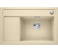 BLANCO 523770 zenar XL 6 S Compact 6 S SILGRANIT PuraDur avec télécommande d'écoulement, planche à découper en bois + Bac à droite, champagne