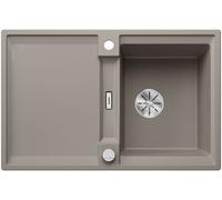 Blanco Adira - Évier en silgranit, 78x50 mm, avec commande excentrique et accessoires, InFino, tartufo 527591