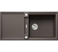BLANCO ADIRA XL 6 S-F, SILGRANIT Coffee Type d'encastrement : affleurant, réversible, avec commande de purge, avec accessoires, meuble bas de 60 cm, grand bac et surface facile à nettoyer