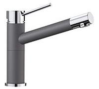 Blanco ALTA Mélangeur de cuisine compact 518810 aspect SILGRANIT gris roche / chromé