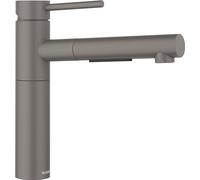 Blanco Robinet de cuisine Alta-S II Silgranit Look, douchette extractible, Gris Volcan