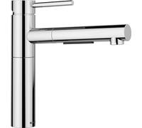 Blanco Alta II - Mitigeur d'évier avec douchette extractible, chrome 527543