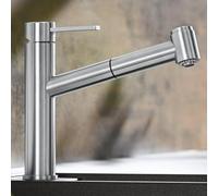 Blanco Ambis Mitigeur de cuisine pivotant, avec douchette extractible, 523119,
