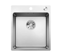 Blanco Andano 400 - Évier 50x44 cm avec commande excentrique PushControl, inox 525244