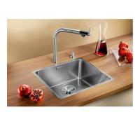 Blanco – Évier de cuisine Andano 450-IF – Acier inoxydable 49x44 cm – Acier poli – 522961