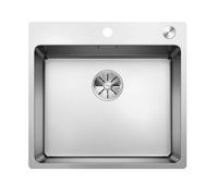 Blanco Andano 500 - Évier 54x50 cm avec commande excentrique PushControl, inox 525245