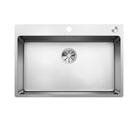 Blanco Andano 700 - Évier 74x50 cm avec commande excentrique PushControl, inox 525246