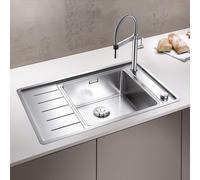 Blanco Andano - Évier 86x50 cm avec accessoires, InFino, inox 523001
