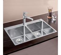 Blanco Andano 340/340-IF/A évier en acier inoxydable 70.5x50 cm 525248