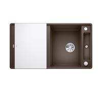 Blanco Évier de cuisine Axia III 5 S-F 523236 Silgranit PuraDur Café 90,5x50 cm réversible