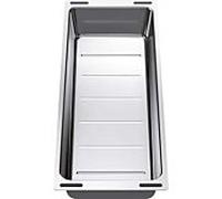 Blanco bol multifonctionnel 227689 17,4 x 43,5 cm, Inox