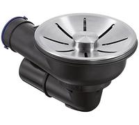 Blanco Bonde d'écoulement manuelle InFino brossée, grise 3,5"